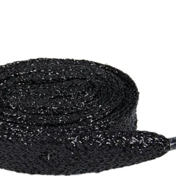 Shine Bright: Add Sparkle to Your Step! Two pairs magenta and black sparkle 55” - Picture 5 of 13